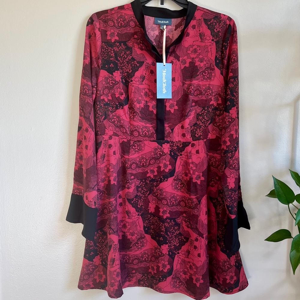 Modcloth Retro Romance Dress - Picture 3 of 7